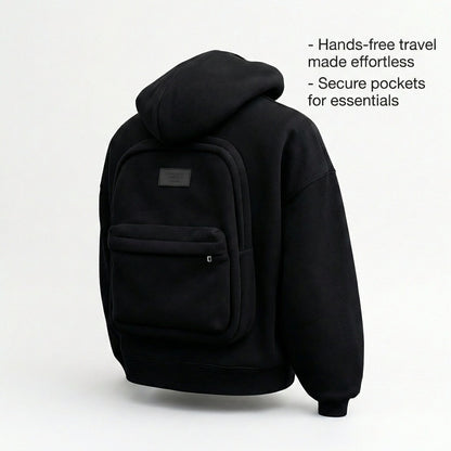 Built-In Backpack Hoodie