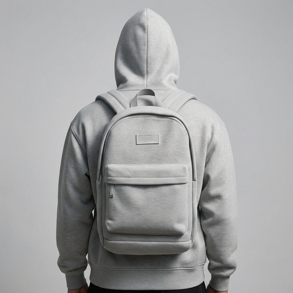 Built-In Backpack Hoodie