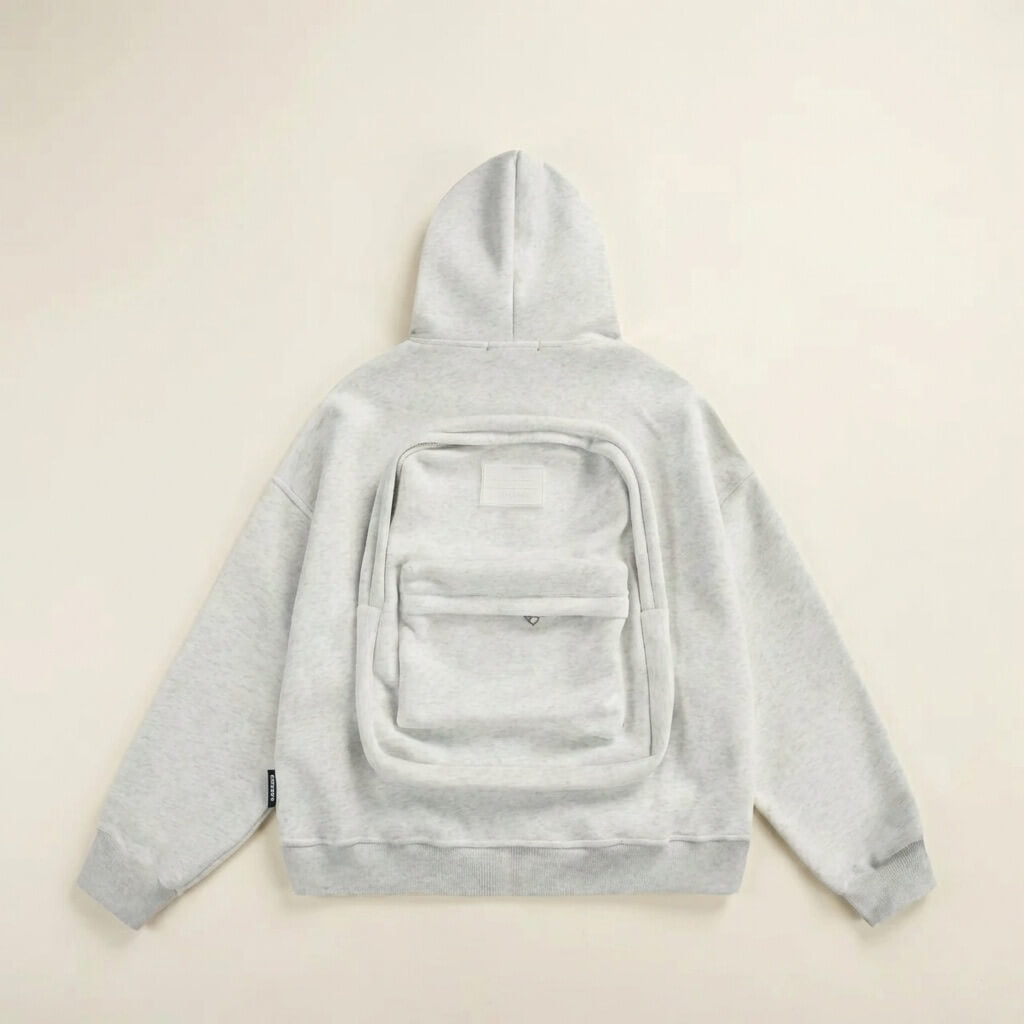 Built-In Backpack Hoodie